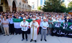 Van’da HAMAS lideri Heniyye için gıyabi cenaze namazı ve basın açıklaması