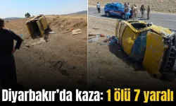 Diyarbakır'ı yasa boğan kaza: 1 ölü, 5'i çocuk, 7 yaralı