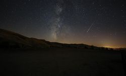 Nemrut Krater Gölü'nde "Perseid meteor yağmuru" gözlemlendi