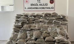 Bingöl'de 154 kilo 680 gram kubar esrar ele geçirildi