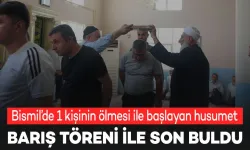 Diyarbakır'da husumetli iki aile barıştırıldı