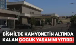 Diyarbakır'da kamyonetin altında kalan çocuk öldü