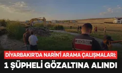 Diyarbakır'da Narin'i arama çalışmalarında her hangi bir şüpheli gözaltına alındı mı?