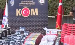 40 milyon değerinde kaçak kırtasiye malzemesi ele geçirildi