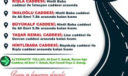 Diyarbakır'da bugün hangi caddeler kapalı?