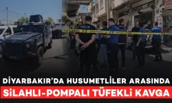 Diyarbakır'da husumetli aileler arasında silahlı kavga: 1 yaralı