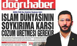 HÜDAPAR Dış İlişkiler Başkanı İmir: “İslam dünyasının soykırıma karşı çözüm üretmesi gerekir”