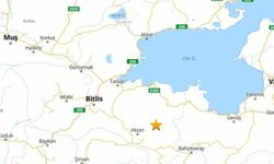 Bitlis'te 4,5 büyüklüğünde kokutan deprem