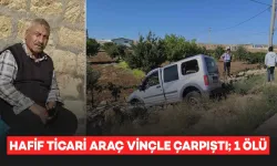 Mardin'de feci kaza: 1 ölü