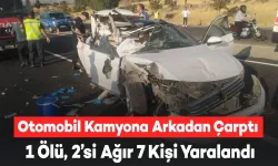 Gaziantep'te feci kaza: 1 ölü, 7 yaralı