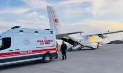 6 aylık bebek ambulans uçakla Ankara'ya nakledildi