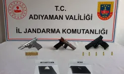 Adıyaman'da yol kontrolü sırasında şüpheli 4 kişi yakalandı