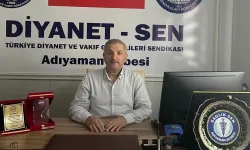 Diyanet-Sen Adıyaman şubesinden Bakan Tekin'e destek