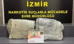 Durdurulan bir araçta 26 kilo 550 gram esrar ele geçirildi