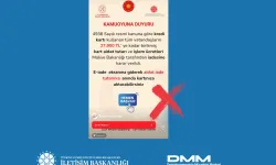 Dolandırıcılık paylaşımlarına dikkat!