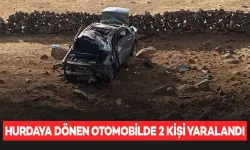 Diyarbakır'da otomobil takla attı: 2 yaralı