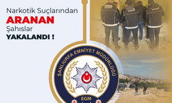 Şanlıurfa’da narkotik suçlarından aranan şahıslar yakalandı