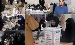 Dicle Üniversitesinde Gazze yararına kermes açıldı