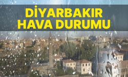 Diyarbakır'da hava bugün nasıl olacak?