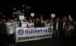 Diyarbakır'da bazı belediyelerde işten çıkarılan işçilerin eylemi sürüyor