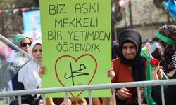 Minik yüreklerden Gazze ve Peygamber sevgisi