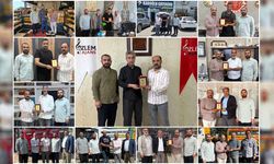 Peygamber Sevdalılarından Diyarbakır'daki işletmelere teşekkür plaketi