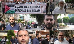 Adanalılardan Gazze'ye destek için birlik çağrısı: Bir olmazsak, bir bir gideriz