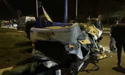 Adıyaman'da iki otomobilin çarpıştı: 3 yaralı