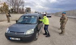 Ağrı'da gerçekleştirilen trafik denetimde 7 kişi gözaltına alındı