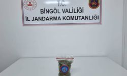 Bingöl’de 444 gram toz esrar ele geçirildi