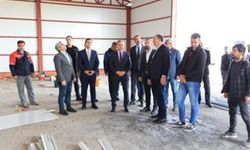 Bingöl’de süt toplama merkezi inşaatı sürüyor