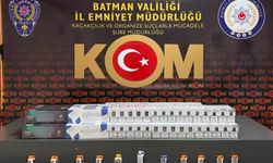 Batman’da 5 bin 325 paket kaçak sigara ele geçirildi
