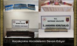 Hasankeyf’te bin 219 paket kaçak sigara ele geçirildi