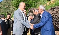 Vali Ekrem Canalp’ten Sason köylerine ziyaret