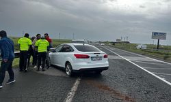 Şiddetli rüzgar kazayı beraberinde getirdi