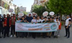 "Sağlık İçin Hareket Günü" yürüyüşü gerçekleştirildi