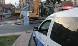 Diyarbakır'daki o binalar polis denetiminde yıkılıyor