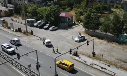 Trafik denetimlerinde havadan sıkı takip