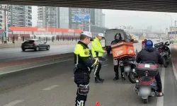 Şanlıurfa’da 21 motosiklet sürücüsüne işlem yapıldı