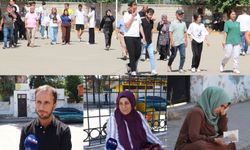 AYT heyecanı dışarı taştı: Veliler çocuklarından daha heyecanlı