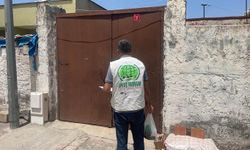 Umut Kervanı, Çınar'da kurban eti dağıttı