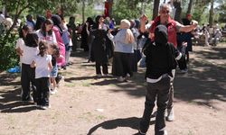 Yetim ve öksüz çocuklar için "piknik şöleni" düzenlendi