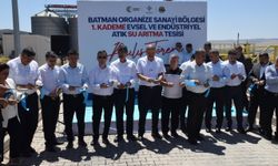 Batman OSB'de atık su arıtma tesisi hizmete açıldı