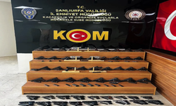 Şanlıurfa’da 65 adet ruhsatsız tabanca ele geçirildi