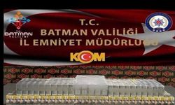 Batman’da akaryakıt tankerinde kaçak sigara ele geçirildi