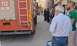 Mardin’de mobilya mağazasında yangın