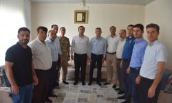 Sason Kaymakamı Başar'dan 15 Temmuz gazisine ziyaret