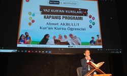 Batman'da yaz Kur'an kurslarının kapanış töreni gerçekleştirildi