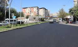Diyarbakır'da yol yenileme çalışmaları devam ediyor