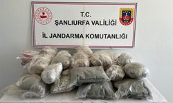 Şanlıurfa'da 26 kilo 400 gram narkotik ele geçirildi